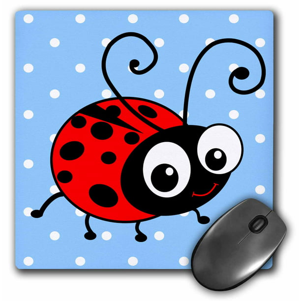 Ladybird Personalised Computer Mouse Mat